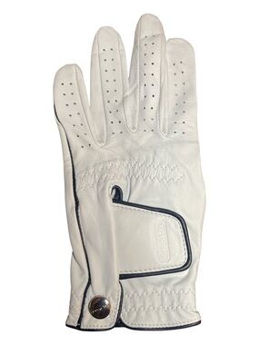 Coach Women’s Golf Glove Left Hand White Leather Size Large